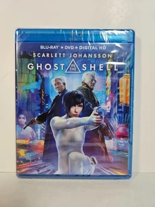 Ghost in the Shell (2017) Blu-ray + DVD + Digital HD - Sealed In Case - Imagen 1 de 6