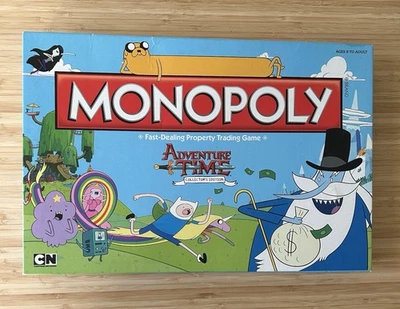 Monopoly Hora de Aventuras Edición Coleccionista Juego de Mesa 2013 RARO 100% Completo Foto 1 de 4