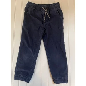 Gap Navy Blue Joggers Pants Elastic Waist - Size Boy's 5T - Picture 1 of 4