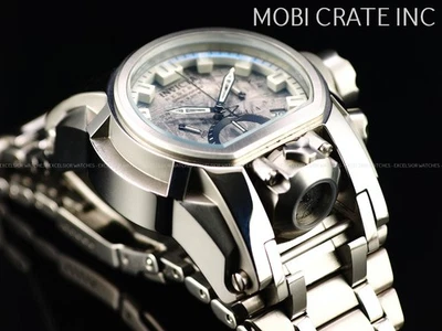 RELOJ INVICTA 52MM PERNO RESERVA ZEUS MAGNUM CRONO SUIZO ESFERA METEORITO SS. Foto 1 de 4