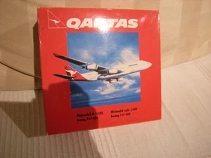 1:500 Herpa Boeing 747-400 Qantas en EMBALAJE ORIGINAL-CAJA RARA- - Imagen 1 de 2