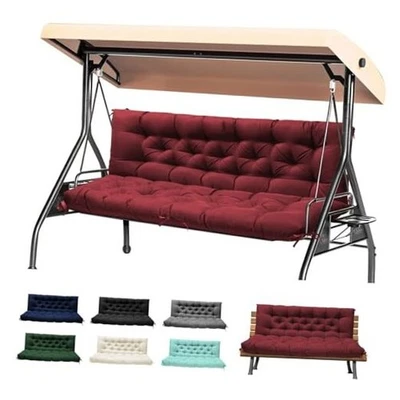 Cojines Columpios Porche, Repuesto Cojines Columpios Impermeables con Respaldo,  Foto 1 de 4