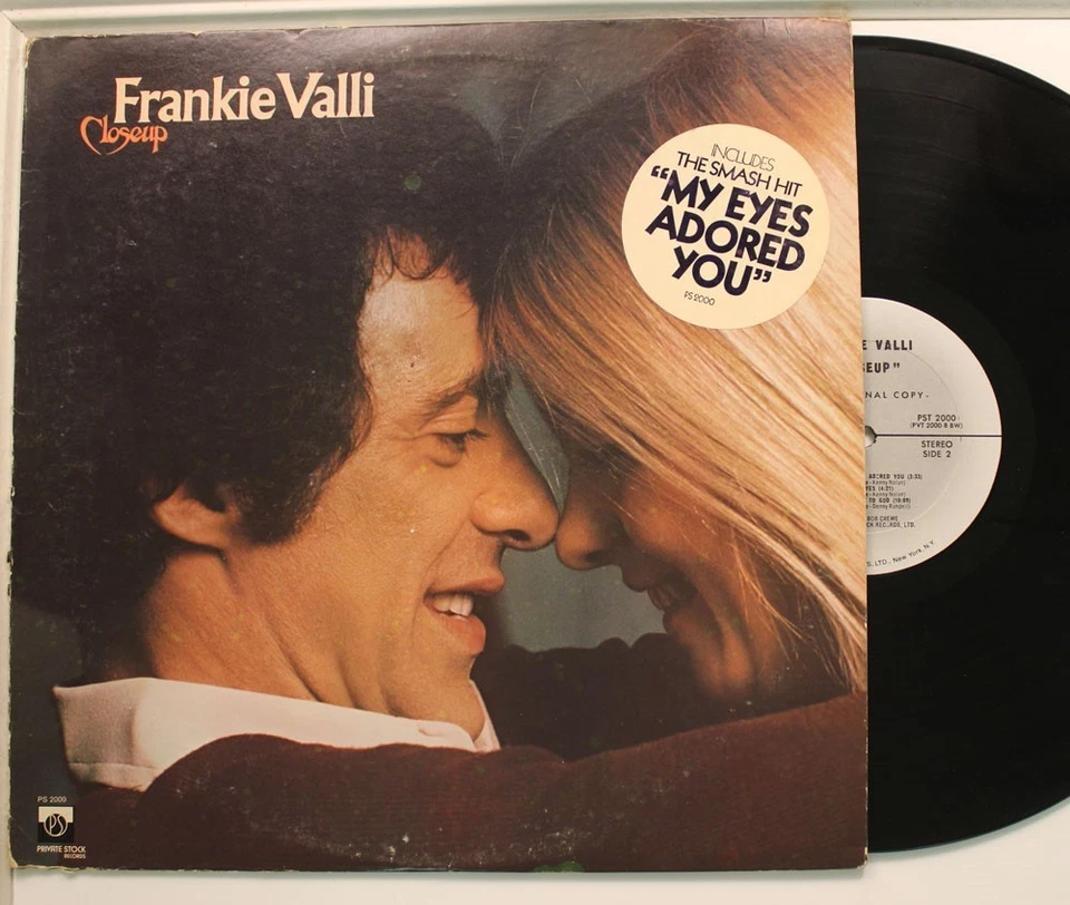 Frankie Valli Lp Closeup On Private Stock - Vg VG (Hype Sticker) - Image 1 of 1