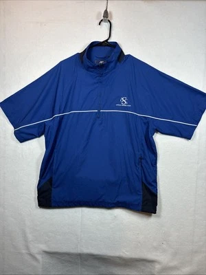 Ahead Extreme Windbreaker Jacket Mens Size Large  Blue Short Sleeve - Image 1 of 4