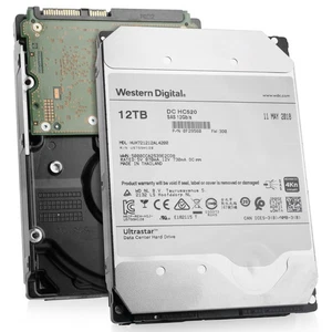 WD Ultrastar HC520 12TB HUH721212AL4200 0F29560 7.2K RPM SAS 12Gb/s 4Kn 3.5" HDD - Bild 1 von 8