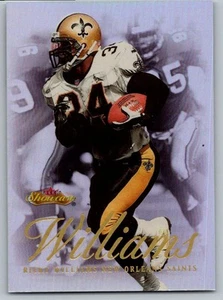 2000 Fleer Showcase Ricky Williams New Orleans Saints #55 - Picture 1 of 2