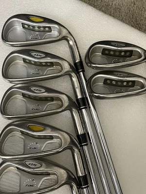 Taylormade RAC OS Iron Set 4-PW Stiff Steel Shafts - Image 1 of 4