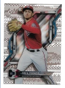 Trea Turner 2018 Topps High Tek Pattern 2 puntos rejilla #HT-TT Washington Nationals - Imagen 1 de 2