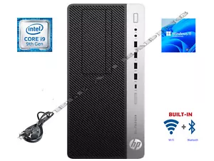 HP ProDesk 600 G5 Tower i9-9900 & up to 128GB RAM & 2*2TB SSD & 6TB HD & Win11P - Picture 1 of 3