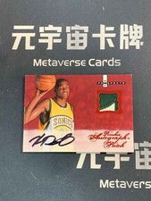 2007-08 Fleer Hot Prospects RC Kevin Durant Rookie Patch Autograph RPA 4/25