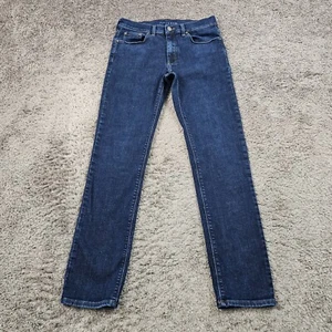 Jeans Mott & Bow Para Hombre 32 Calce Ajustado Tiro Medio Elastizados Denim Lavado Oscuro Recto - Imagen 1 de 14