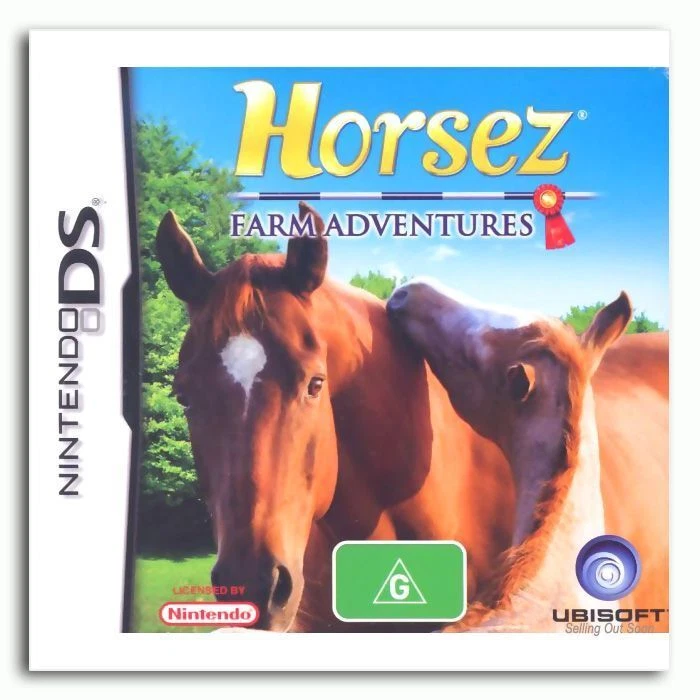 Horsez Farm Adventures * Nintendo DS 2DS 3DS XL NDS game Horse Petz pet - Image 1 of 1