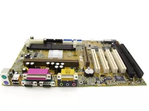 Chaintech CT-6VTA2 ATX Retro Motherboard VIA Chip AGP Slot 1 Computer Mainboard - Picture 1 of 1