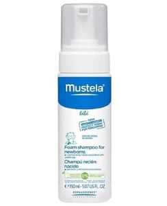 Champú de espuma para bebés Mustela para recién nacidos y recién nacidos fuera de la UCIN ~ 5,07 OZ/150 ml - Imagen 1 de 1