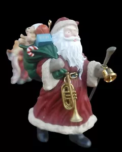 Vintage Hallmark Merry Olde Santa Christmas Ornament 1991 - Picture 1 of 5
