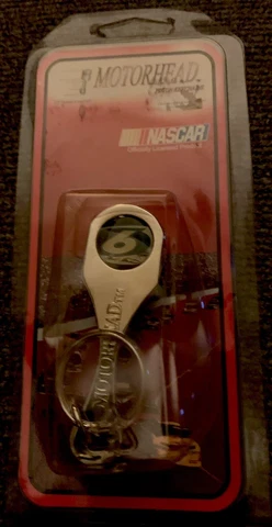 Nascar Mark Martin #6 Piston Key Chain Bottle Opener Motörhead NEW Cover