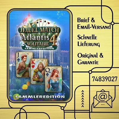 Jewel Match Atlantis Solitaire 4 - Sammleredition - PC / Windows - Bild 1 von 4