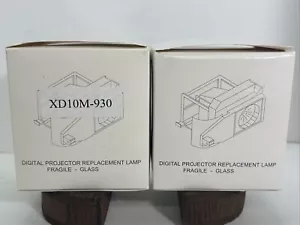 GENUINE ORIGINAL OEM BOXLIGHT XD10M-930 LAMP FOR XD-10M NLV - Picture 1 of 6