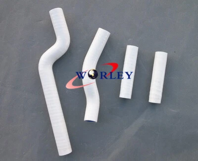 Silicone Radiator Hose for 2002-2020 Yamaha YZ250 YZ 250 YZ250X YZ250G White - Image 1 of 4