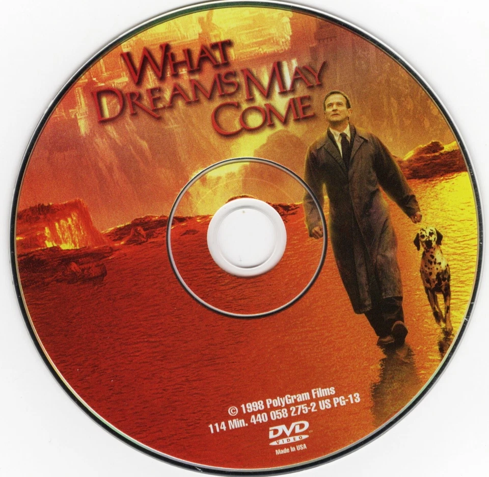 What Dreams May Come Robin Williams DVD FREE SHIP - Image 1 of 1