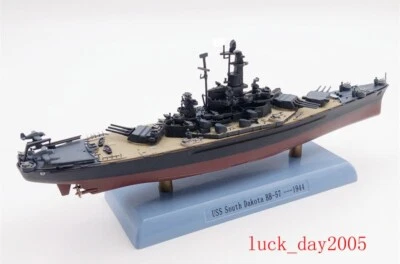 Weapons Theatre WWII USS South Dakota BB-57 1944 Battleship 1/1000 Diecast Model - Image 1 of 4