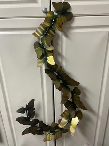 Jere-?- Mcm Look Butterfly Metal Wall Sculpture Art - Picture 1 of 7