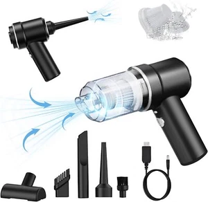 Handheld Vacuum Cordless, Mini Handheld Vacuum, Car Vacuum with LED, Electric - Picture 1 of 4