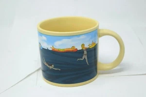 Unemployed Philosophers Shark & Swimmers Coffee Mug Cup Temperature Changing - Picture 1 of 5