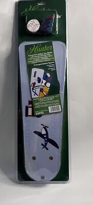 NEW HUNTER Mix&Match Kids Ceiling Fan Blades w Pulls Sports / Transportation NIB - Image 1 of 4