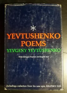 Yevtushenko Poems by Y. Yevtushenko (1968, Dutton, 1st ed 3rd printing) - Picture 1 of 11