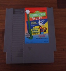 Sesame Street 123 (Nintendo NES) Cartridge Only 37741