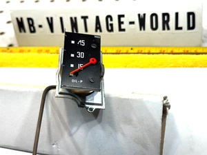 Genuine Mercedes 59-68 W112,W111,W110 Sedans 4D VDO Oil pressure 1 Gauge only - Picture 1 of 23