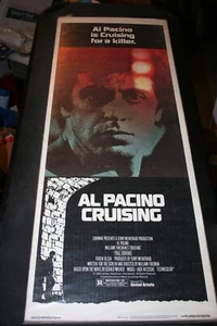 CRUSING Orig. 1980 Movie Insert 14X36 AL PACINO PAUL SORVINO - Picture 1 of 4