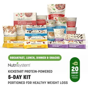 Nutrisystem Protein 5-Day Weight Loss Meals Variety Kit, 20 Count, Shelf-stable - Picture 1 of 10
