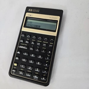 Vintage HP Hewlett Packard 17B Business Calculator Tested & New Batteries Incl. - Picture 1 of 4