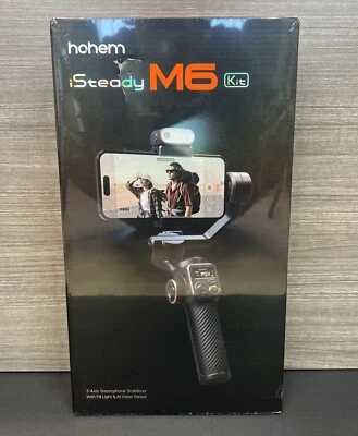 hohem iSteady M6 Kit 3-Axis W/Fill Light & AI Vision Sensor Stabilizer - Image 1 of 4