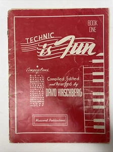 Technik macht Spaß, Buch eins von David Hirschberg Klaviernoten (1941) - Bild 1 von 10