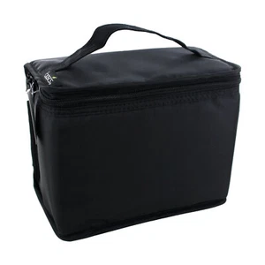 Allegro Basic Black Zippered Travel Bag - Picture 1 of 1