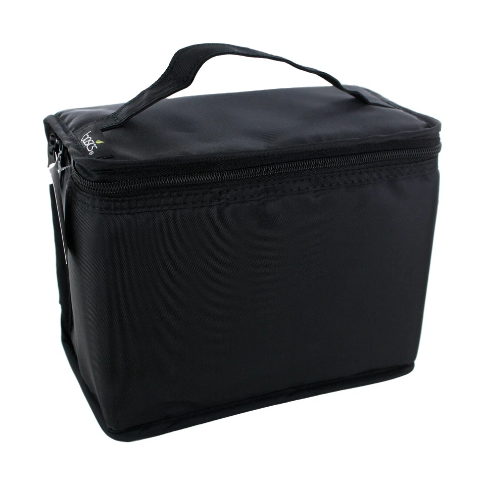Allegro Basic Black Zippered Travel Bag