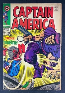 Capitán América (1968) #108 en muy buen estado (4.0) aplicación trapster Jack Kirby - Imagen 1 de 2