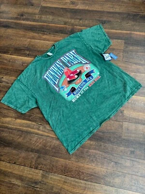 '47 brand Vintage Tubular men's BOSTON RED SOX, t-shirt, SMALL, green, New - Image 1 of 2