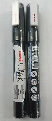 POSCA UNIBALL Uni Posca Kreidemarker PWE-3MS schwarz 2er Pack