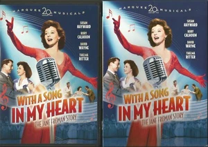 With A Song In My Heart Dvd / Rare Box Collection & 4 Lobby Cards / Superb Cond - Picture 1 of 12