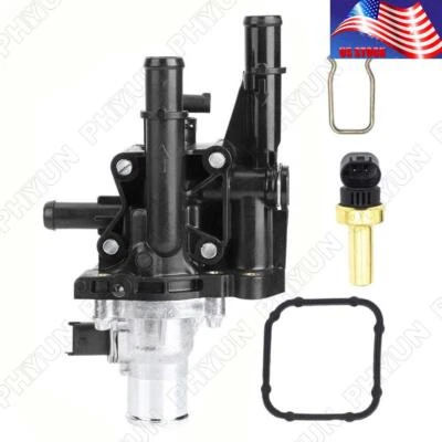 Coolant Thermostat + Housing Kit Fit For Chevrolet Aveo Aveo5 2009-2011 96984102 Foto 1 de 4