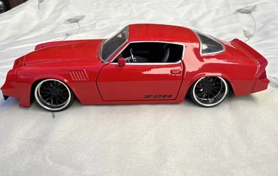 Chevy Camaro Z28 1979 rojo Bigtime Muscle Jada escala 1:24 modelo 31458 Foto 1 de 4
