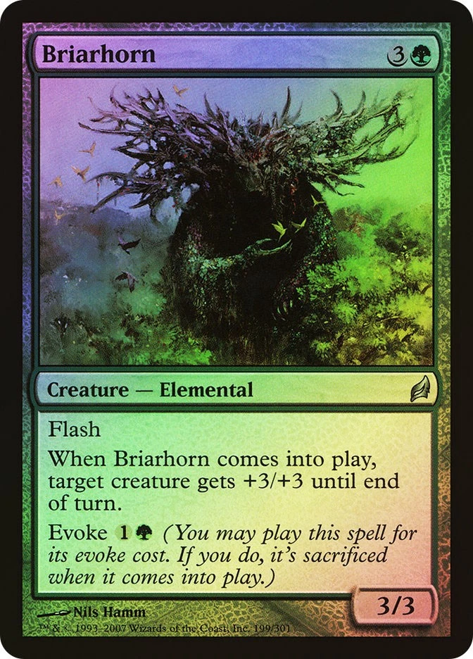 MTG FOIL Briarhorn  - Lorwyn #199 - Image 1 of 1