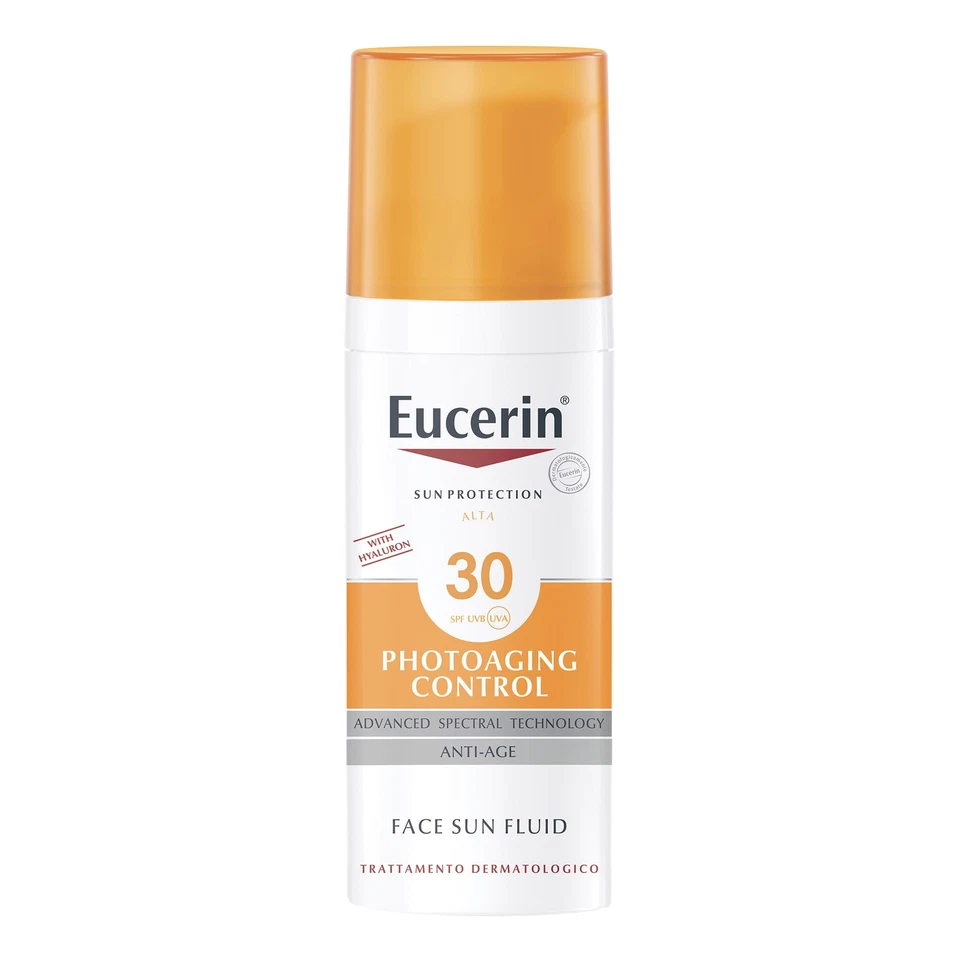 Eucerin Sun Fluid Anti-Et Crema Solare Viso FP 30 Protezione Alta 50 ml - Immagine 1 di 1