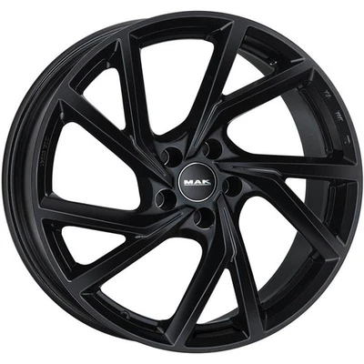 Cerchi in lega MAK KASSEL 19" 8J 5x110 ET 33 65.1 GLOSSY BLACK - Imagen 1 de 2