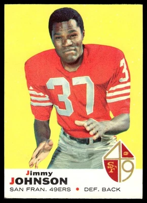 1966 TOPPS JIMMY JOHNSON #113 - Image 1 of 2