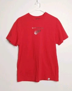 NHL Detroit Red Wings Shirt Graphic Tee Casual Logo Size Sm Cotton - Picture 1 of 8
